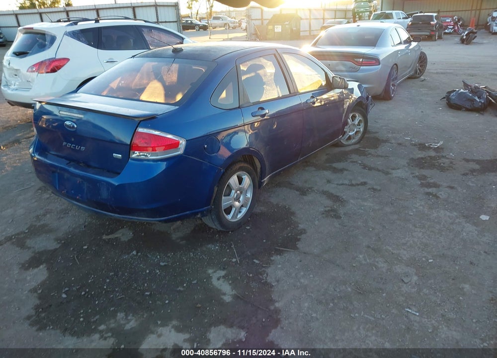 2008 FORD FOCUS SE/SES VIN: 1FAHP35N48W108186