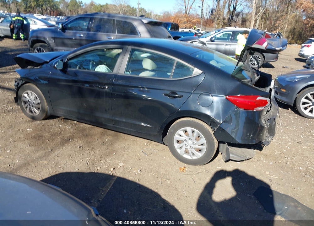 2018 HYUNDAI ELANTRA SE VIN: KMHD74LF7JU442560