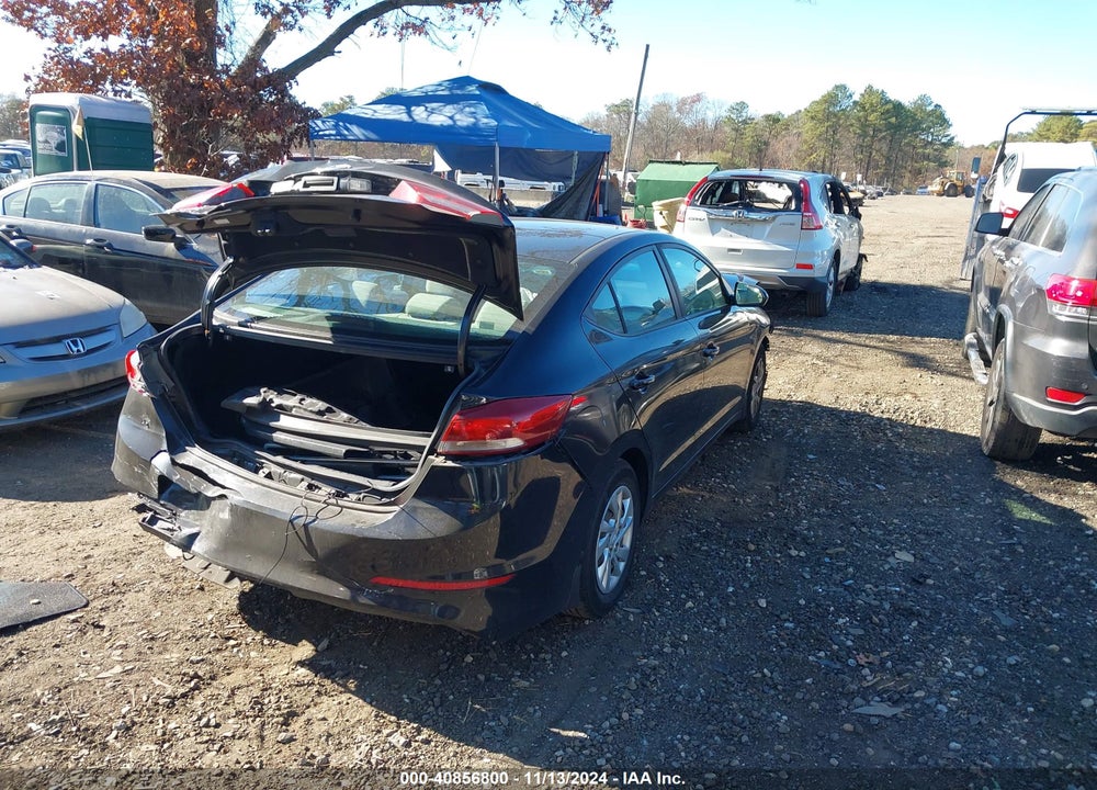 2018 HYUNDAI ELANTRA SE VIN: KMHD74LF7JU442560