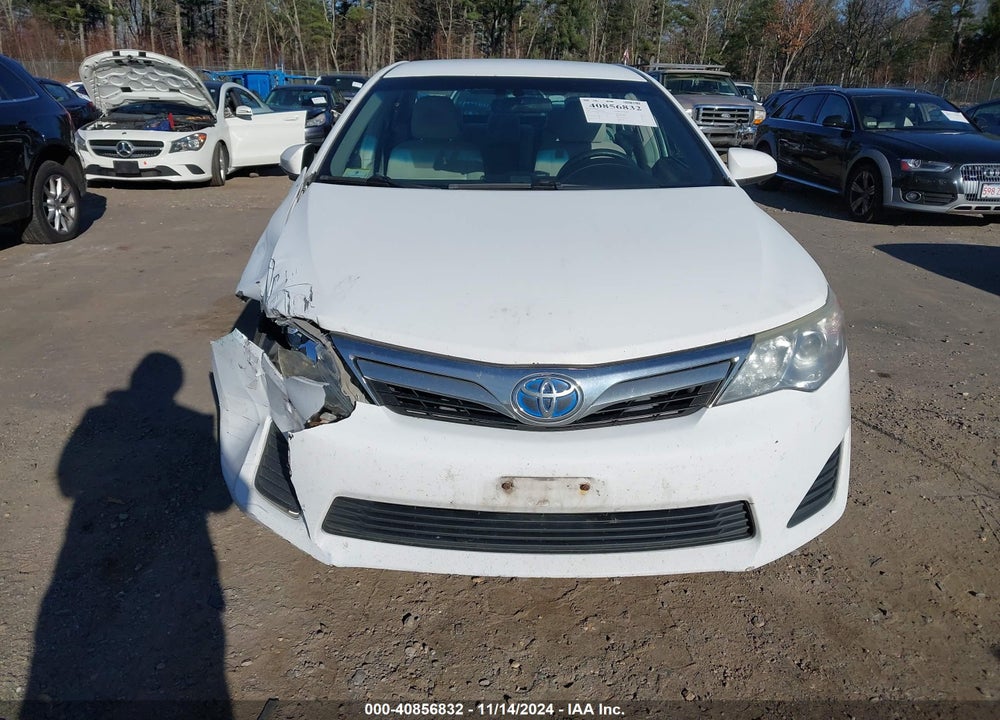 2014 TOYOTA CAMRY HYBRID LE VIN: 4T1BD1FK8EU117672