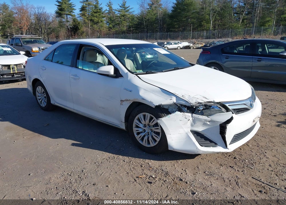 2014 TOYOTA CAMRY HYBRID LE VIN: 4T1BD1FK8EU117672