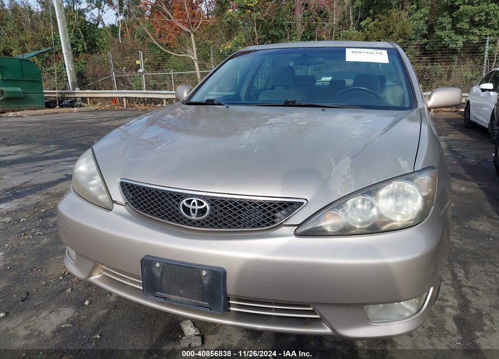2005 TOYOTA CAMRY SE VIN: 4T1BE32K55U501164
