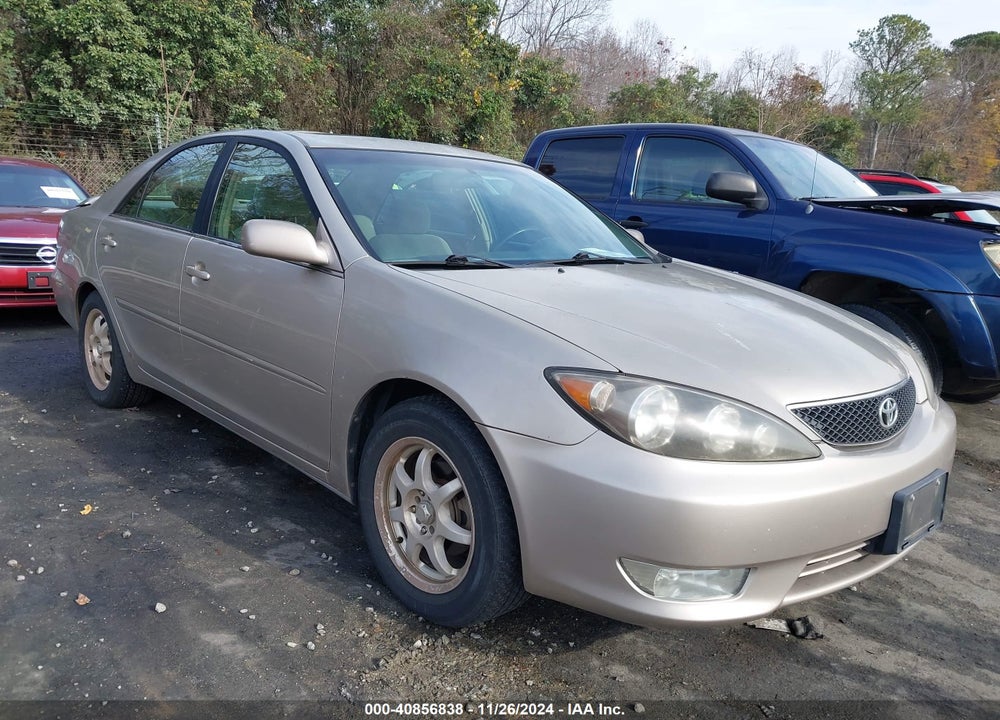 2005 TOYOTA CAMRY SE VIN: 4T1BE32K55U501164