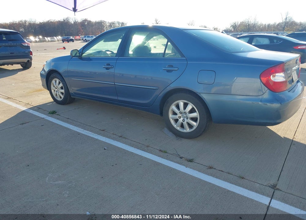 2003 TOYOTA CAMRY XLE VIN: 4T1BE30K63U740433