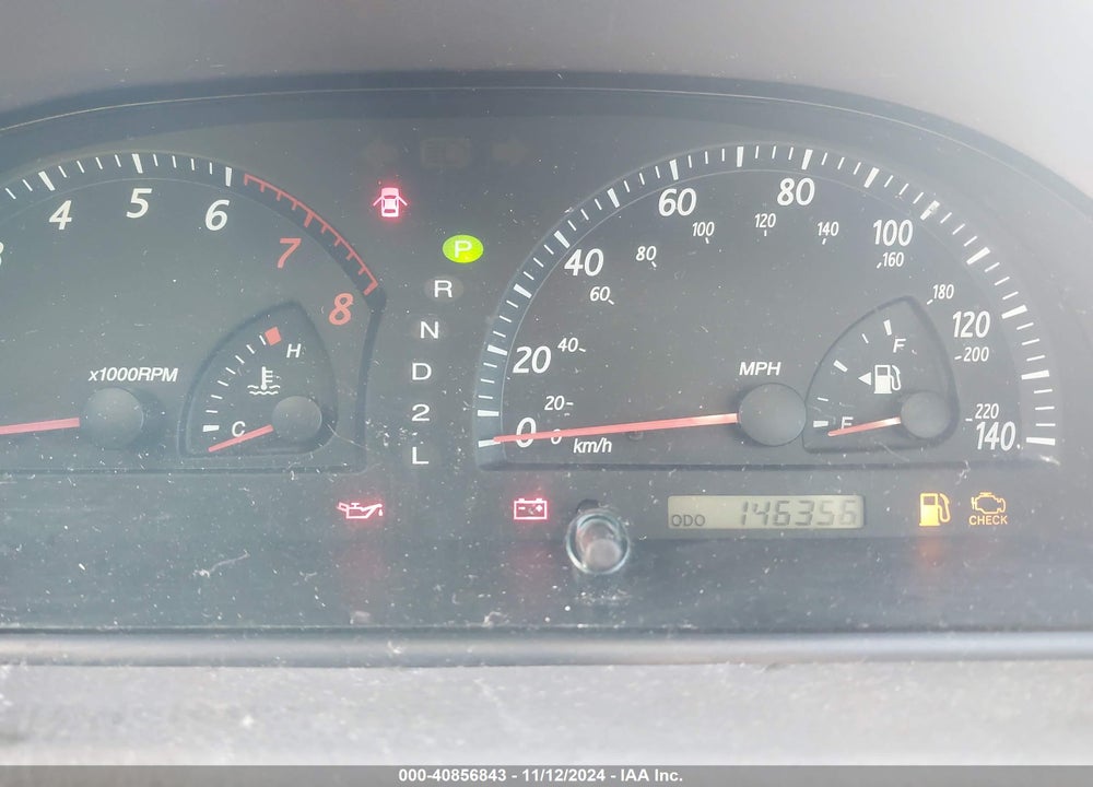 2003 TOYOTA CAMRY XLE VIN: 4T1BE30K63U740433