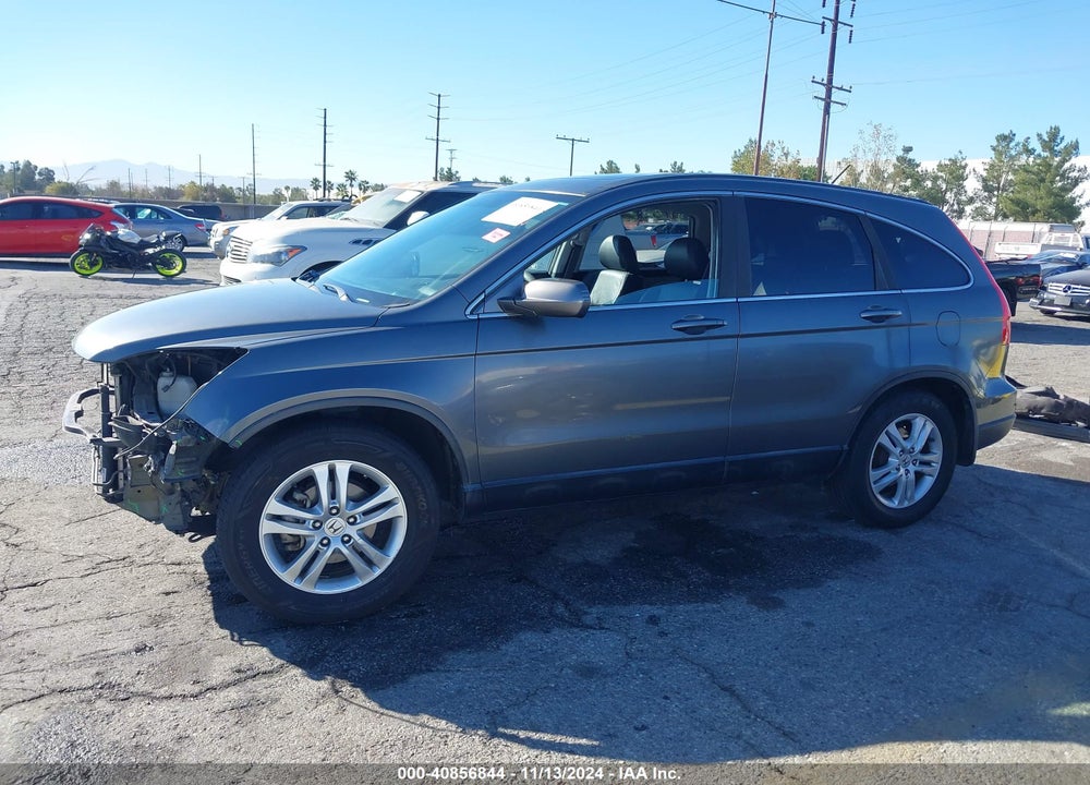 2010 HONDA CR-V EX-L VIN: 5J6RE3H79AL046593