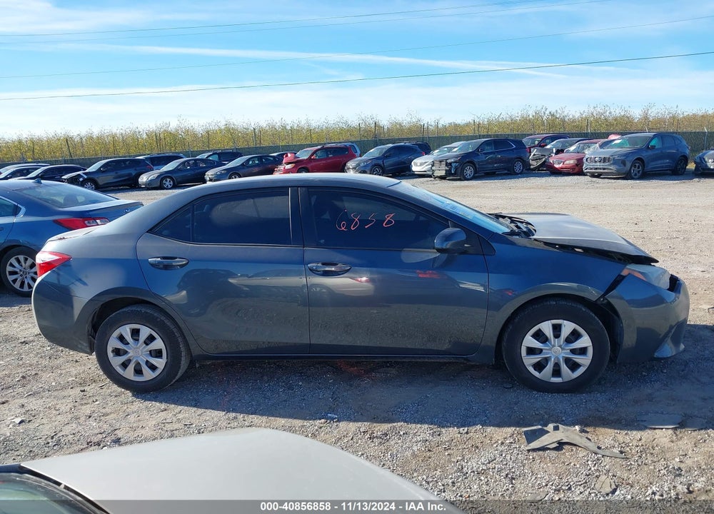2016 TOYOTA COROLLA L VIN: 2T1BURHE2GC720952
