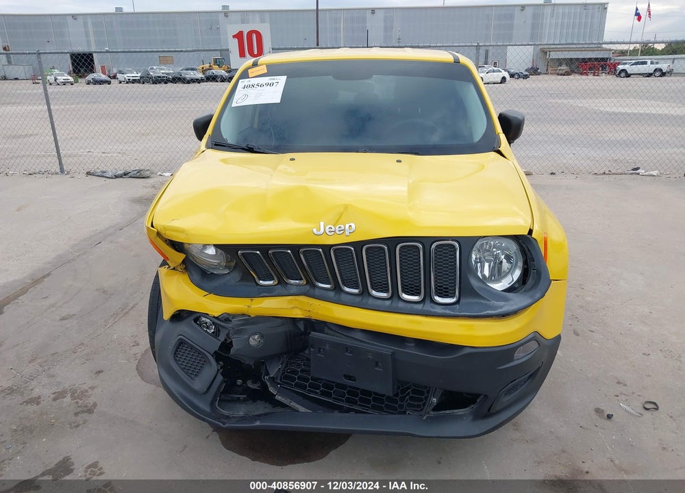 2017 JEEP RENEGADE SPORT FWD VIN: ZACCJAAB0HPE44890