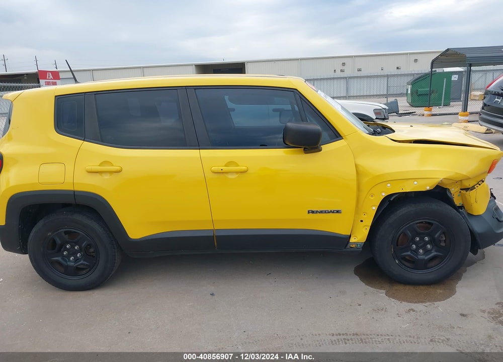 2017 JEEP RENEGADE SPORT FWD VIN: ZACCJAAB0HPE44890