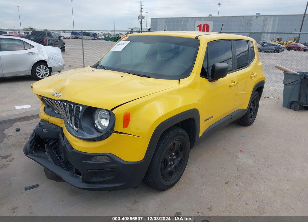 2017 JEEP RENEGADE SPORT FWD VIN: ZACCJAAB0HPE44890