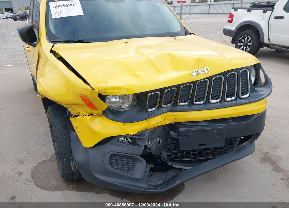 2017 JEEP RENEGADE SPORT FWD VIN: ZACCJAAB0HPE44890