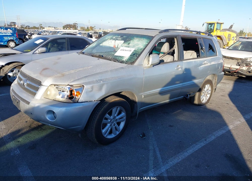 2006 TOYOTA HIGHLANDER HYBRID LIMITED V6 VIN: JTEDW21A660004254