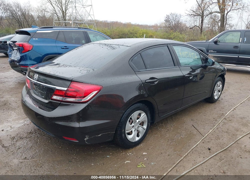2014 HONDA CIVIC LX VIN: 2HGFB2F54EH516711