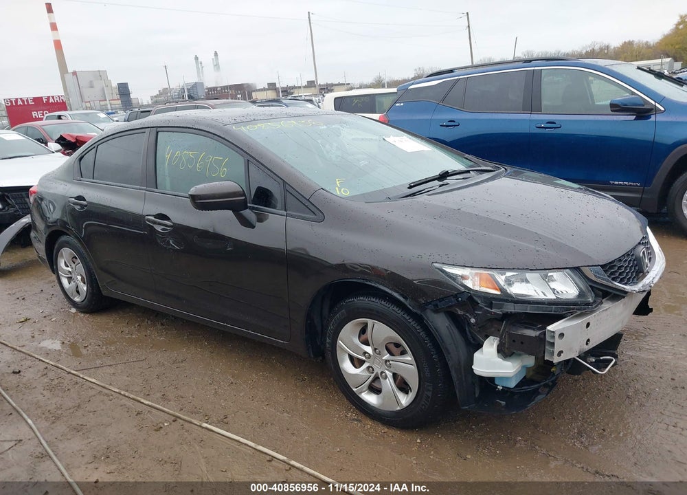 2014 HONDA CIVIC LX VIN: 2HGFB2F54EH516711