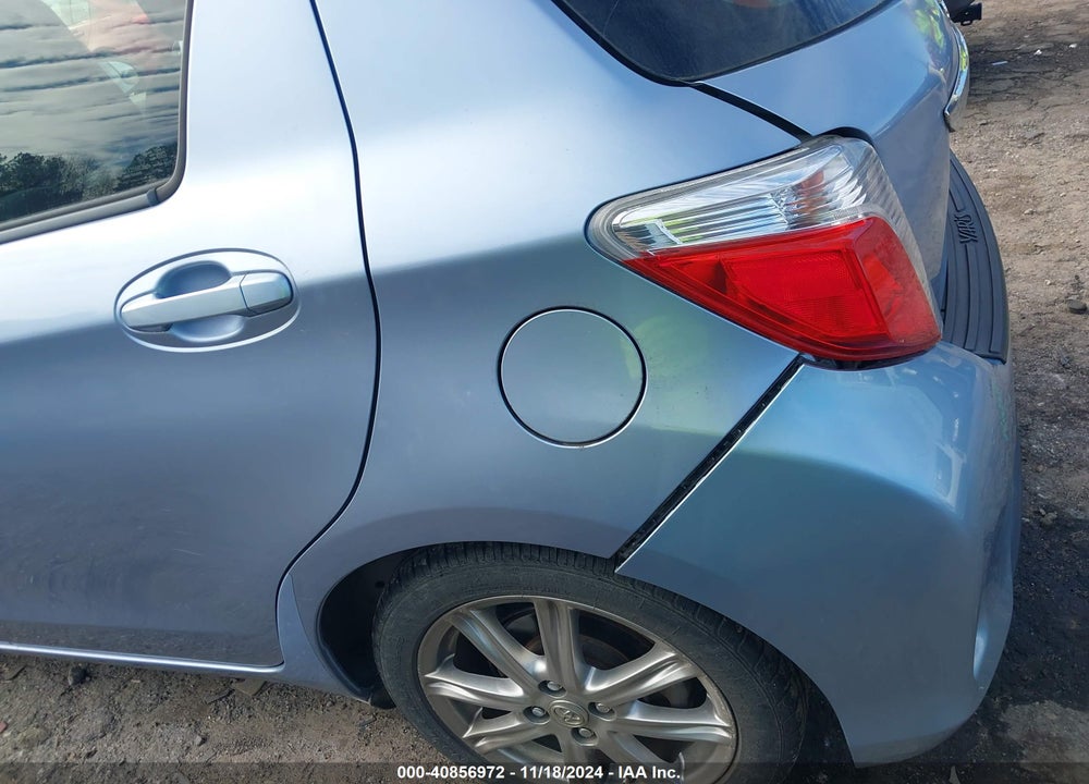 2012 TOYOTA YARIS SE VIN: JTDKTUD39CD541430