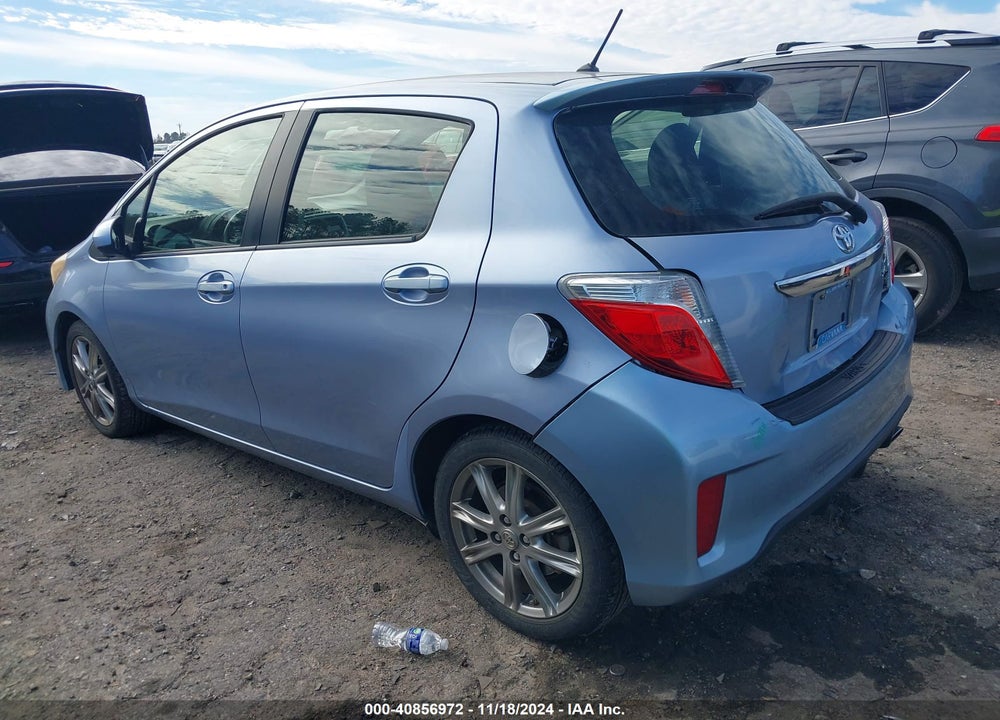 2012 TOYOTA YARIS SE VIN: JTDKTUD39CD541430