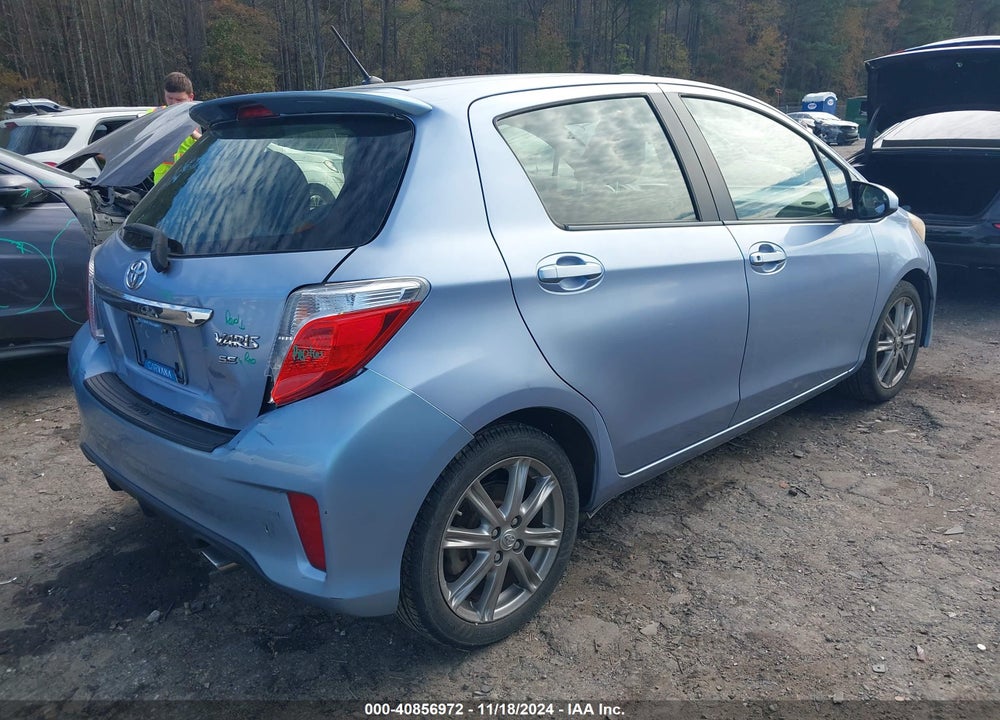 2012 TOYOTA YARIS SE VIN: JTDKTUD39CD541430