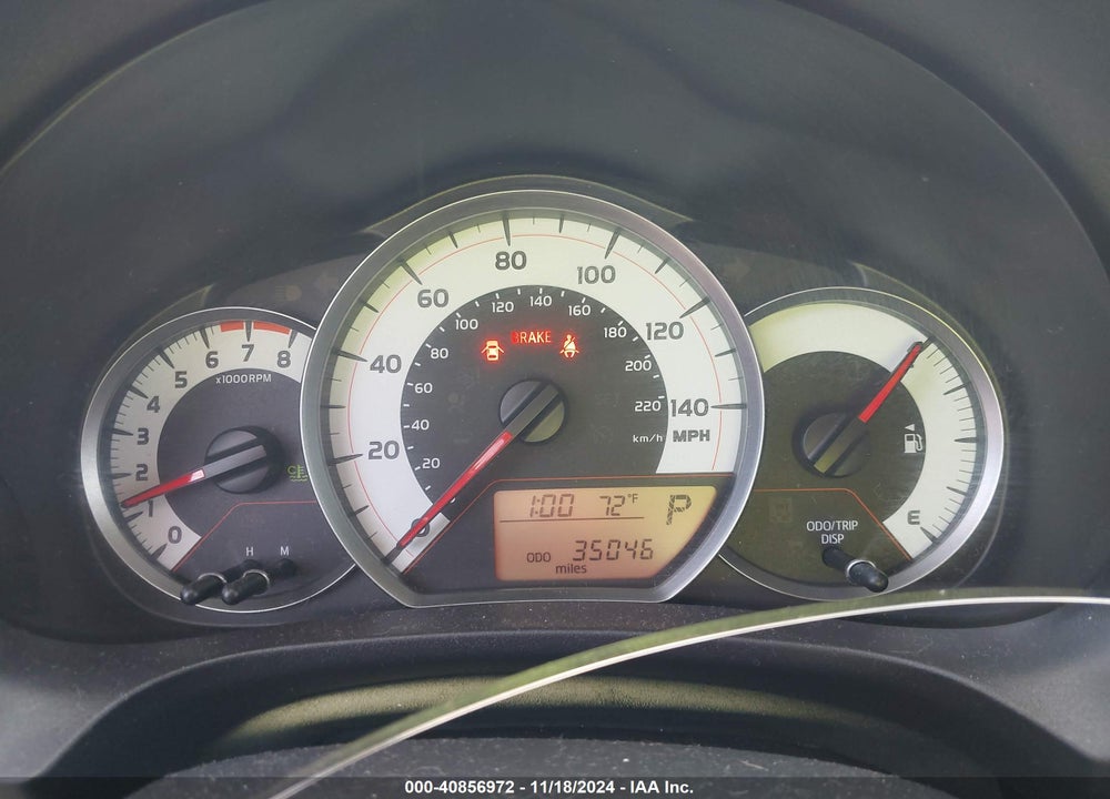 2012 TOYOTA YARIS SE VIN: JTDKTUD39CD541430
