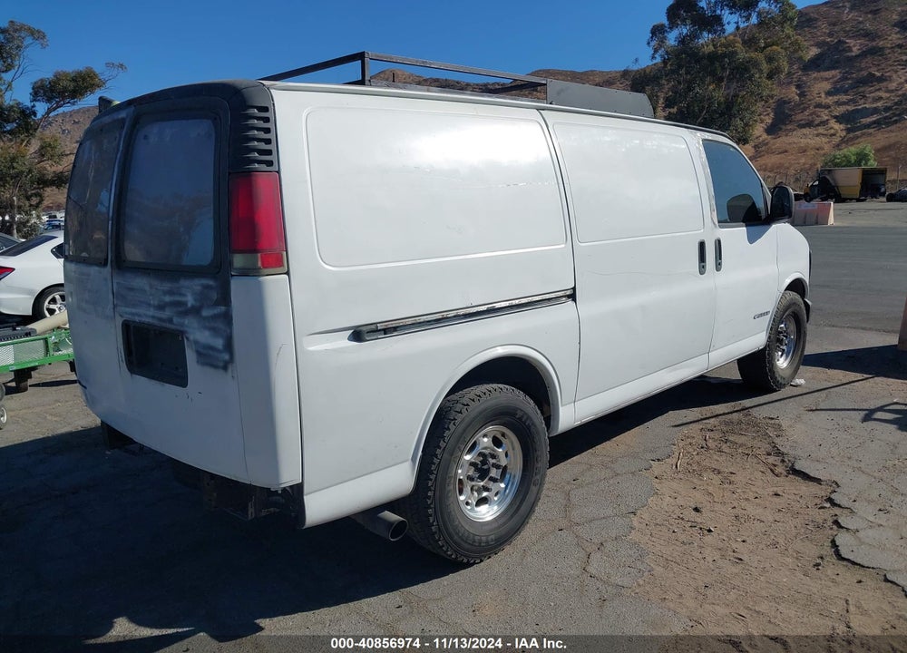 2002 CHEVROLET EXPRESS VIN: 1GCGG25R821219394