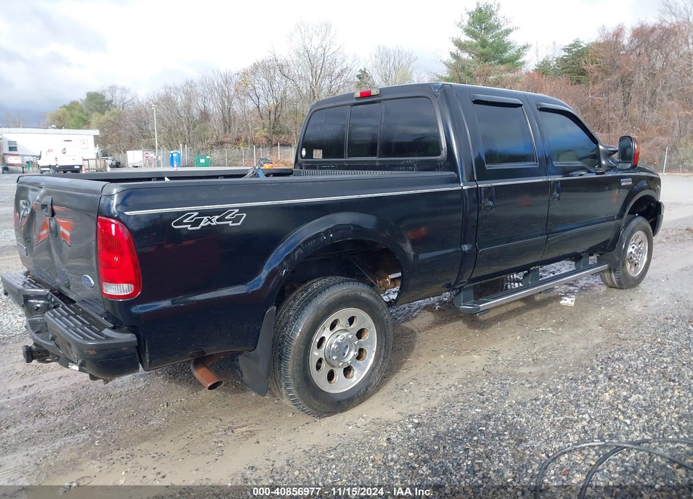 2006 FORD F-250 LARIAT/XL/XLT VIN: 1FTSW21Y06EA44700
