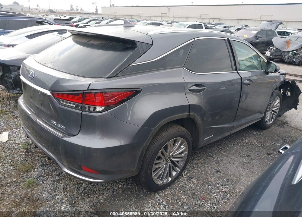 2022 LEXUS RX 450H VIN: 2T2JGMDA9NC083799