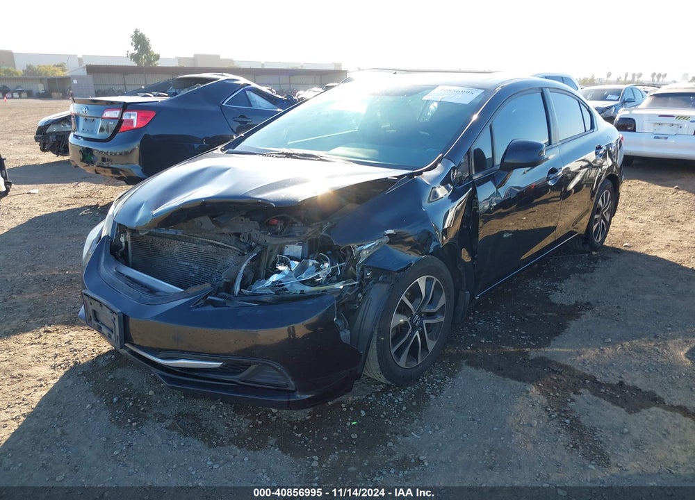 2013 HONDA CIVIC EX VIN: 19XFB2F84DE238881
