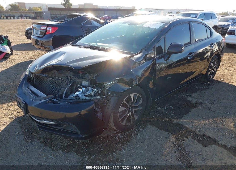 2013 HONDA CIVIC EX VIN: 19XFB2F84DE238881