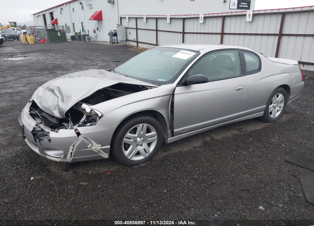 2007 CHEVROLET MONTE CARLO LT VIN: 2G1WK15K279263359