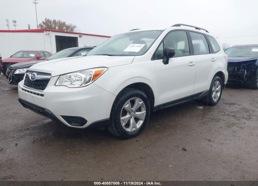 2016 SUBARU FORESTER 2.5I VIN: JF2SJABC5GH444460