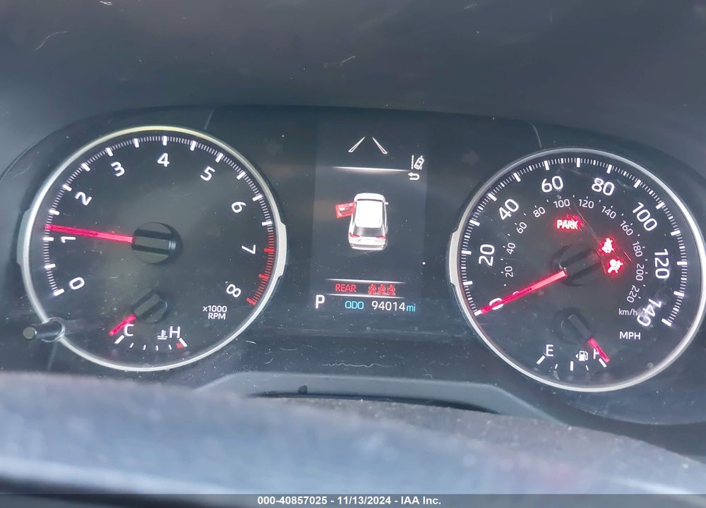 2019 TOYOTA RAV4 LE VIN: JTMH1RFV7KD015887