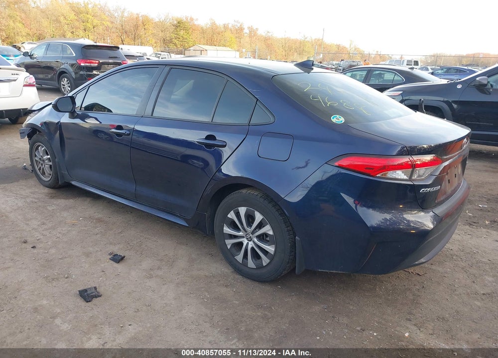 2022 TOYOTA COROLLA HYBRID LE VIN: JTDEAMDE9NJ054690