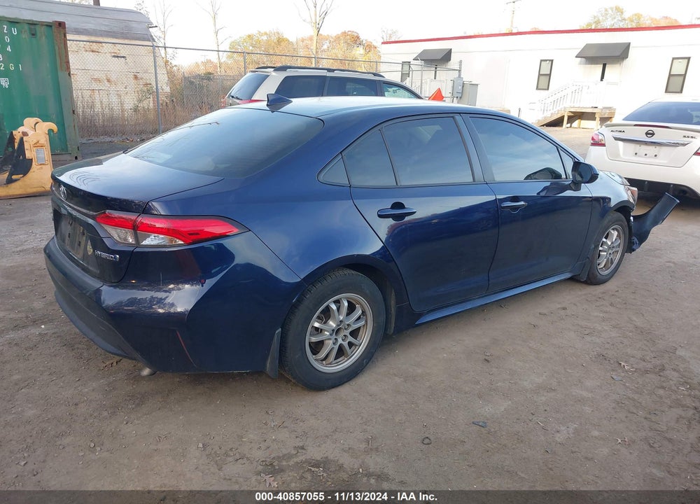 2022 TOYOTA COROLLA HYBRID LE VIN: JTDEAMDE9NJ054690