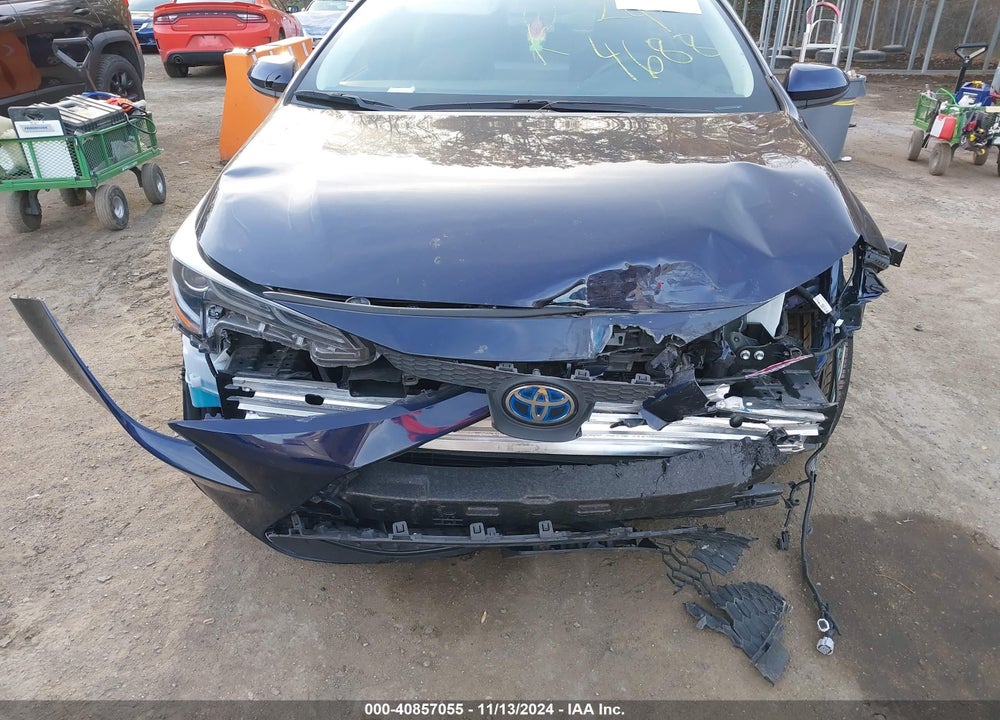 2022 TOYOTA COROLLA HYBRID LE VIN: JTDEAMDE9NJ054690