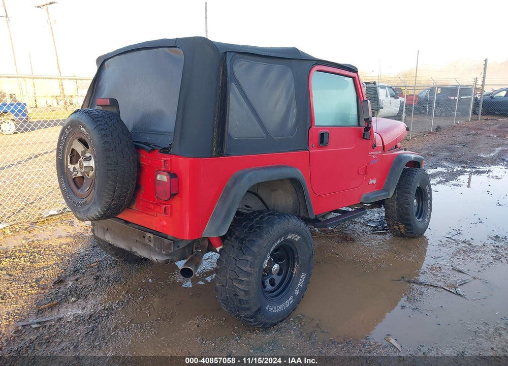 1997 JEEP WRANGLER SPORT VIN: 1J4FY19S4VP519218