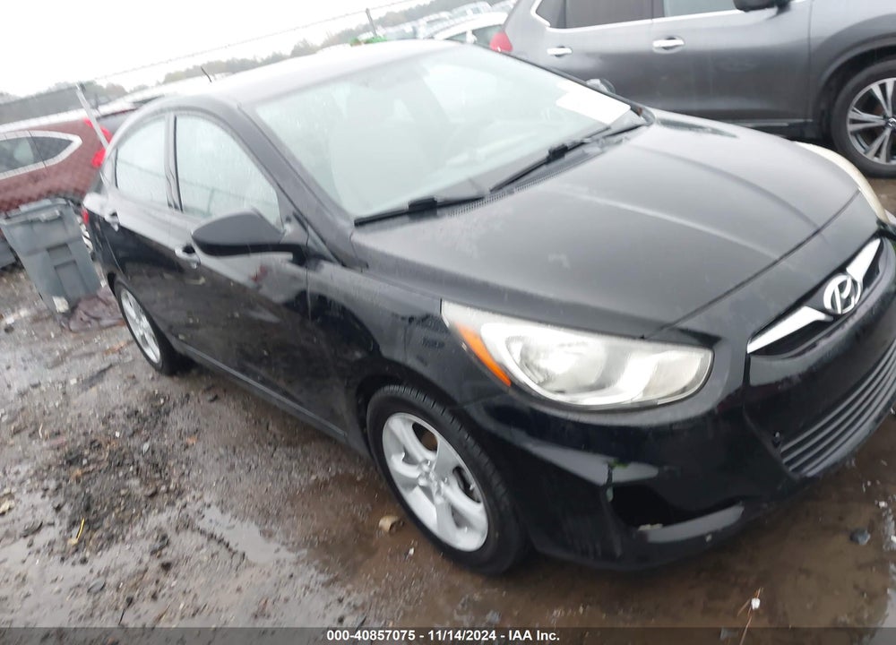 2012 HYUNDAI ACCENT GLS VIN: KMHCU4AE3CU040245