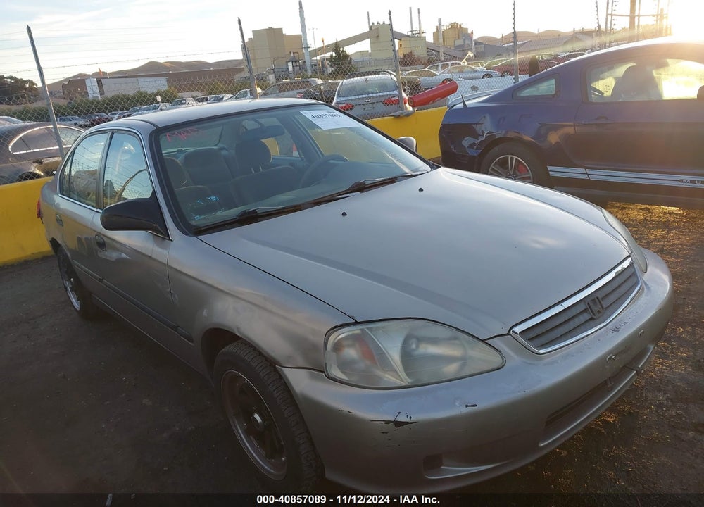 2000 HONDA CIVIC LX VIN: 2HGEJ6674YH539627