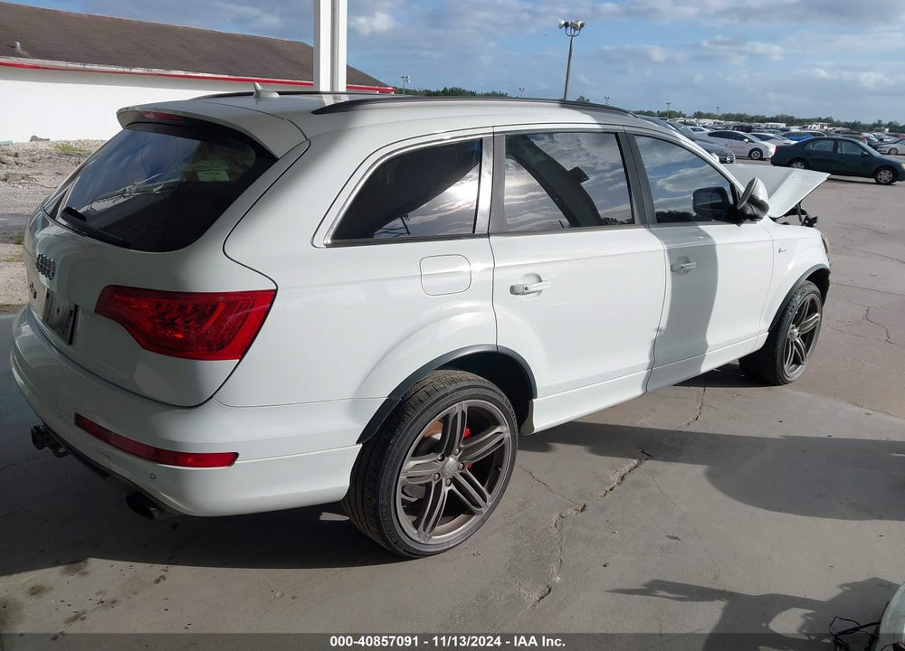 2013 AUDI Q7 3.0T S LINE PRESTIGE VIN: WA1DGAFE6DD012202