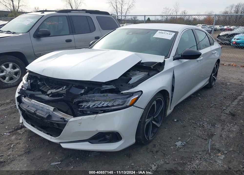 2022 HONDA ACCORD SPORT VIN: 1HGCV1F30NA032987