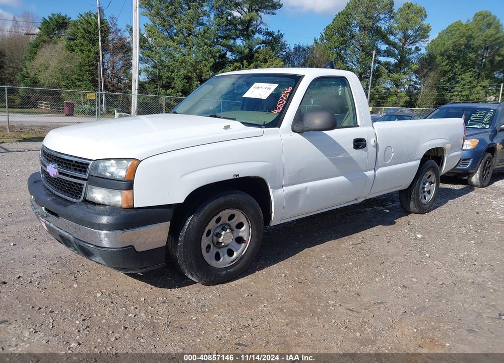 2007 CHEVROLET SILVERADO 1500 CLASSIC WORK TRUCK VIN: 1GCEC14X27Z146903