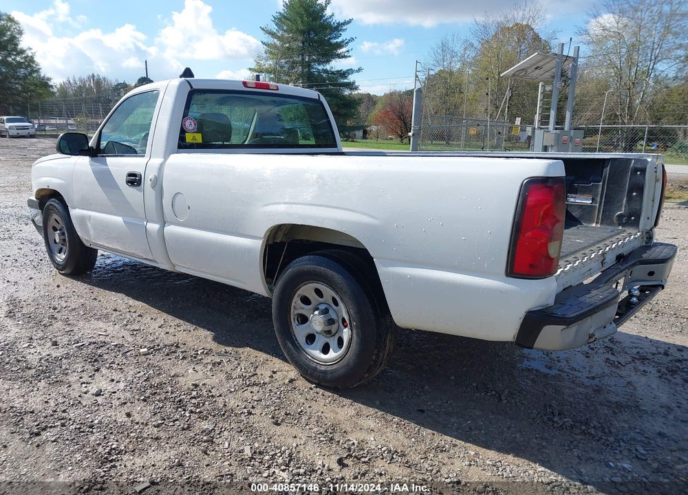 2007 CHEVROLET SILVERADO 1500 CLASSIC WORK TRUCK VIN: 1GCEC14X27Z146903