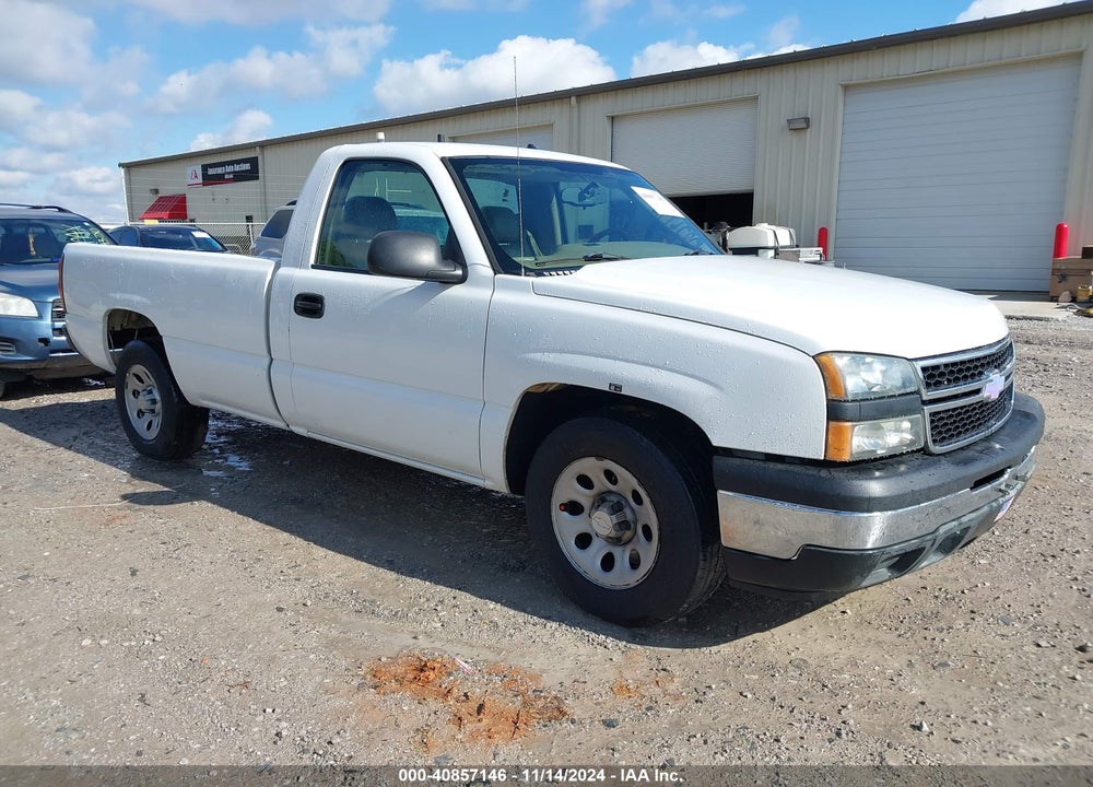 2007 CHEVROLET SILVERADO 1500 CLASSIC WORK TRUCK VIN: 1GCEC14X27Z146903