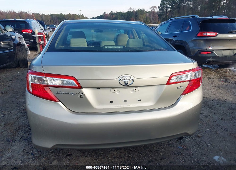 2014 TOYOTA CAMRY LE VIN: 4T1BF1FK9EU361714