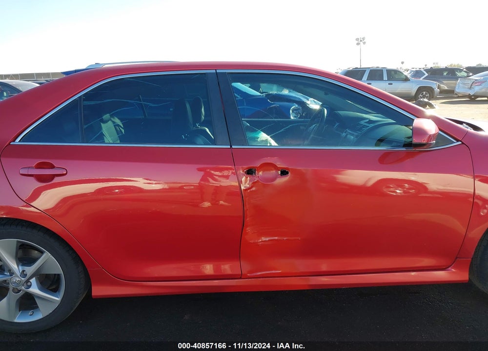 2013 TOYOTA CAMRY SE V6 VIN: 4T1BK1FK8DU529451
