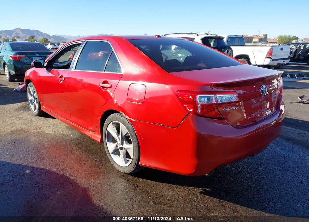 2013 TOYOTA CAMRY SE V6 VIN: 4T1BK1FK8DU529451