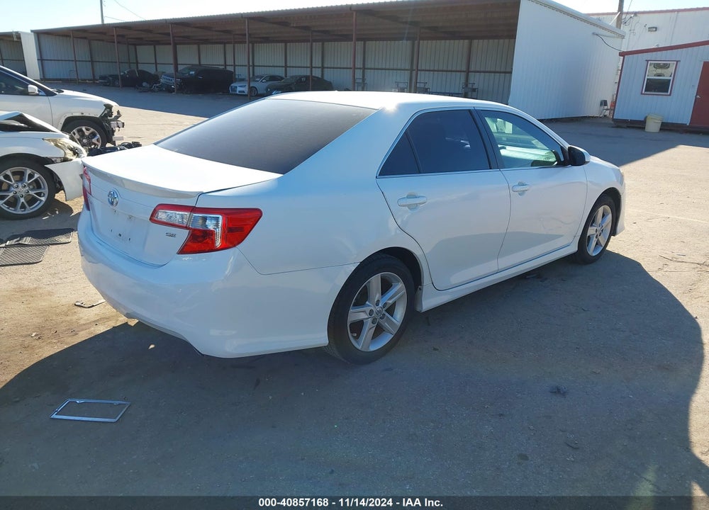 2013 TOYOTA CAMRY SE VIN: 4T1BF1FK6DU699859