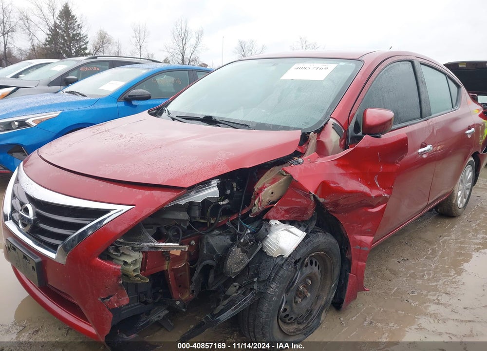 2019 NISSAN VERSA 1.6 SV VIN: 3N1CN7AP9KL808231