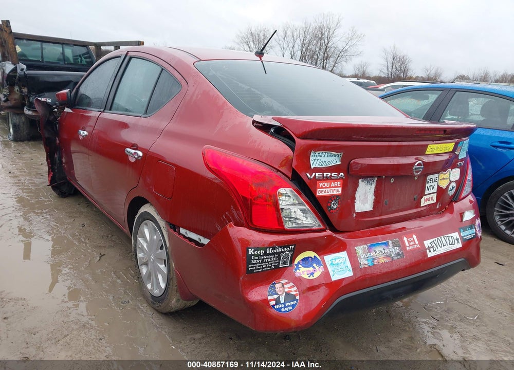 2019 NISSAN VERSA 1.6 SV VIN: 3N1CN7AP9KL808231