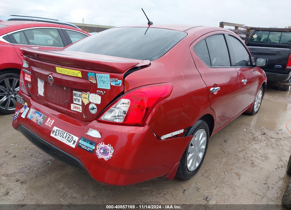 2019 NISSAN VERSA 1.6 SV VIN: 3N1CN7AP9KL808231