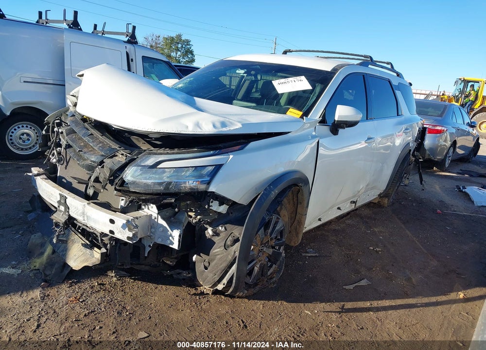 2022 NISSAN PATHFINDER SV 2WD VIN: 5N1DR3BA3NC244273