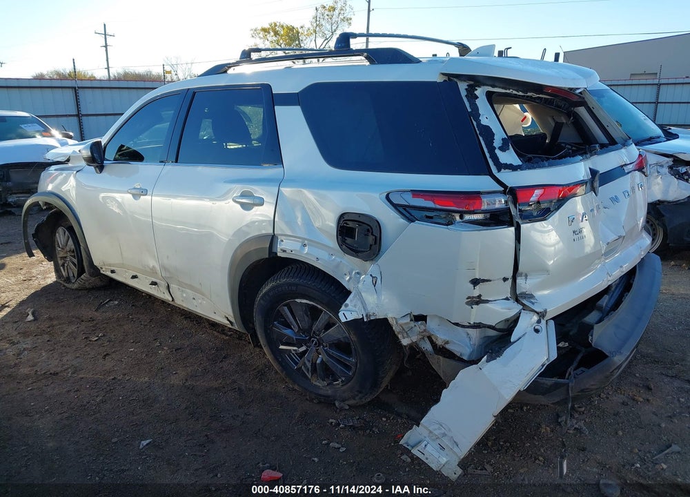 2022 NISSAN PATHFINDER SV 2WD VIN: 5N1DR3BA3NC244273
